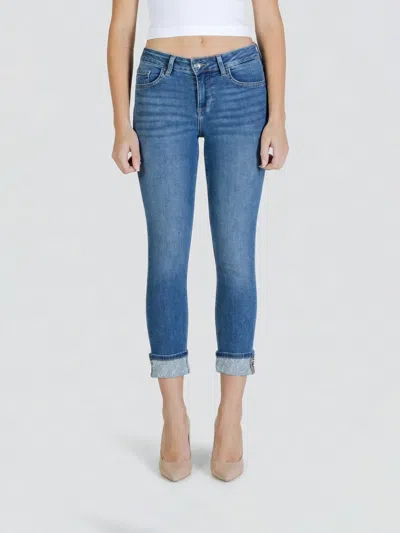 Liu •jo Jeans Liu Jo Woman Color Denim In Blue