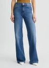 Liu •jo Jeans Woman Liu Jo Good Flares Ua5279 D4988 788 In Blue