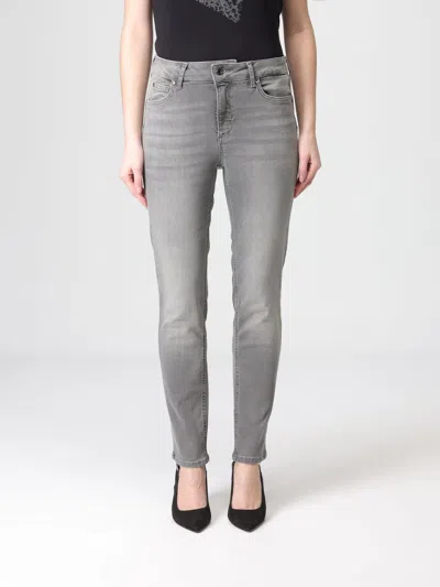 Liu •jo Jeans Woman Liu Jo In Gray