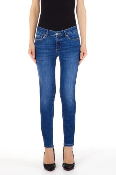 Liu •jo Jeans Woman Liu Jo Ideal Uxx042 D4811 7848 In Black