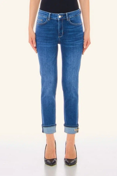 Liu •jo Jeans Woman Liu Jo Monro Ua4054 D4876 778 In Blue