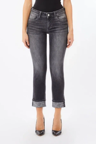 Liu •jo Jeans Woman Liu Jo Monro Uf5006 D4615 87352 In Black