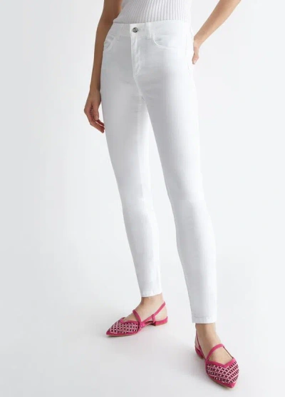 Liu •jo Jeans Woman Liu Jo Ua4013 T3546b 111 In White