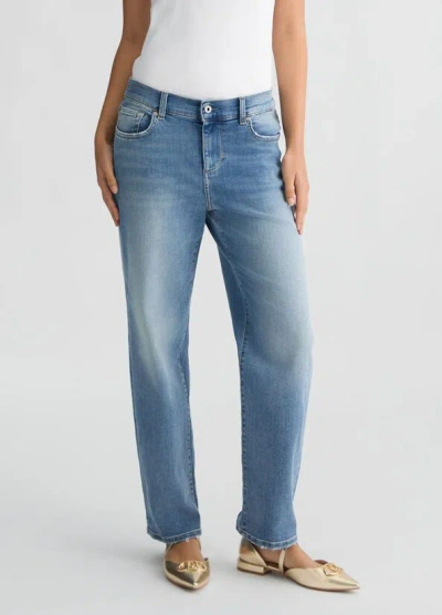 Liu •jo Jeans Woman Liu Jo ♪ Ua5220 Ds058 78867 In Animal Print