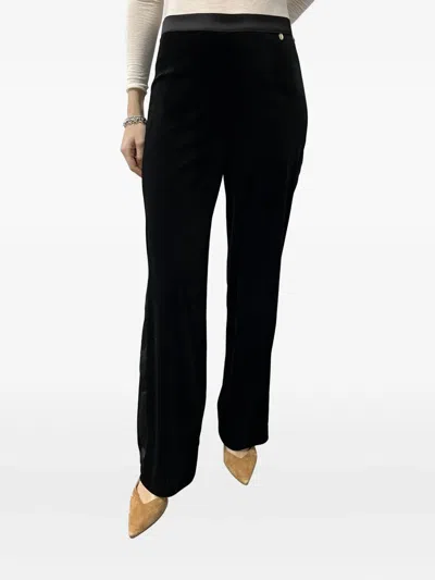 Liu •jo Jersey Long Trousers In Black