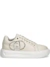 Liu •jo Jewel Sneakers In Neutrals
