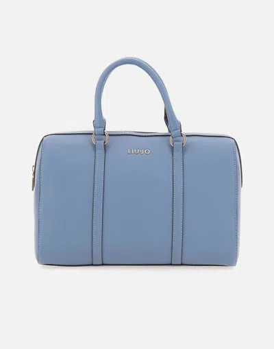 Liu •jo Liu Jo Jorah Blue Pu Leather Handbag