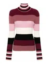 Liu •jo Colourblock Sweater In Multicolour