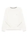Liu •jo Rhinestoned Sweatshirt In White