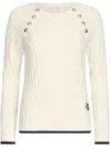 Liu •jo Jumper With Buttons In Weiss