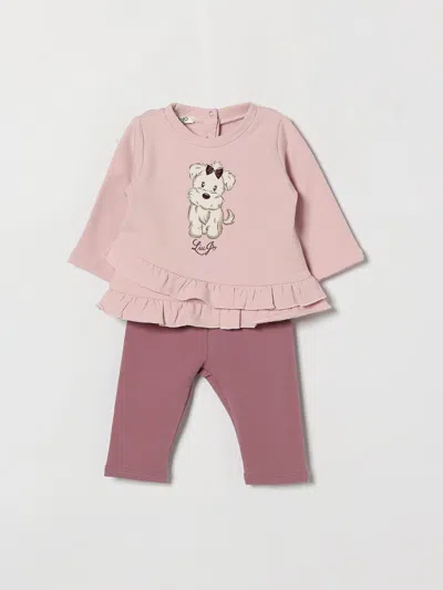 Liu •jo Babies' Liu Jo Jumpsuit Kids Color Lilac In Pink