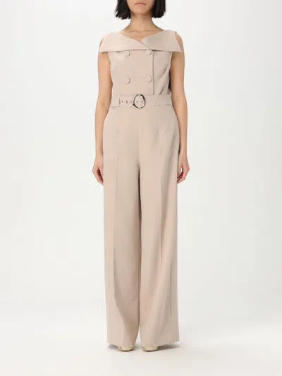 LIU •JO JUMPSUITS LIU JO WOMAN COLOR BEIGE,G55212022