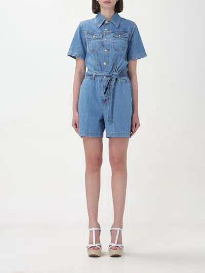 Liu •jo Jumpsuits Liu Jo Woman Color Denim