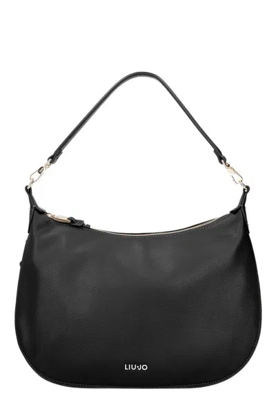 Liu •jo Liu Jo Kaliska Zipped Shoulder Bag In Black