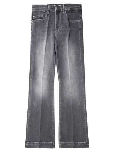 Liu •jo Liu Jo Kids Kids Bootcut Jeans In Nero