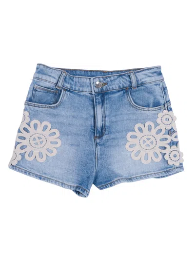 Liu •jo Liu Jo Kids Pants In Blue