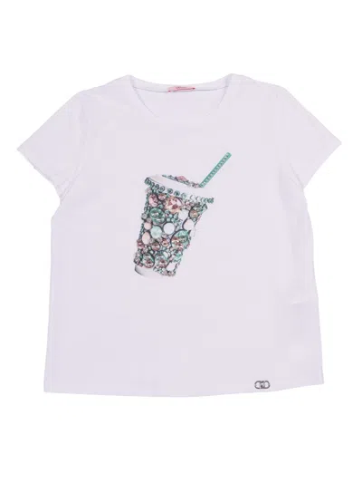 Liu •jo Liu Jo Kids T-shirt In White