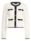 Liu •jo Knit Button-fastening Jacket In Multi