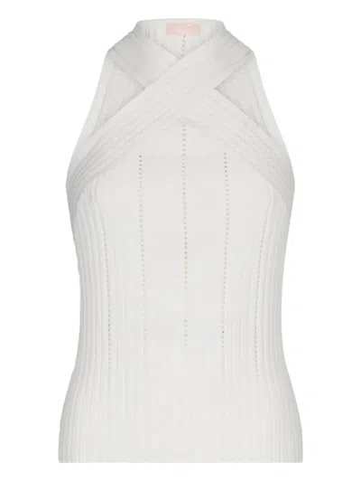 Liu •jo Knit Top In White