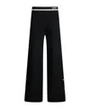 Liu •jo Liu Jo Wide-leg Trousers With Decorative Hem Buttons