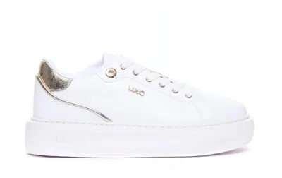Liu •jo Kylie Sneakers In Laminat White