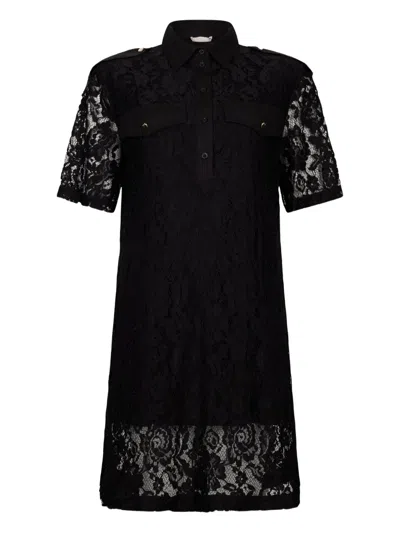 Liu •jo Lace Dress In Black