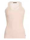Liu •jo Lace Top In Pink