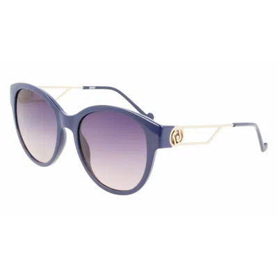 Liu •jo Ladies' Sunglasses Liu Jo Lj762sr-400  56 Mm Gbby2 In Blue