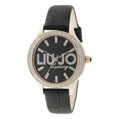 Liu •jo Ladies' Watch Liu Jo Tlj766 ( 38 Mm) Gbby2 In Black