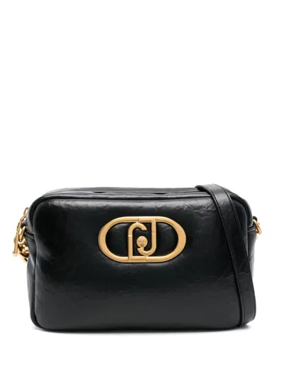 Liu •jo Lapuffy Crossbody Bag In Black