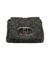 Liu •jo 'lapuffy' Crossbody Bag In Black