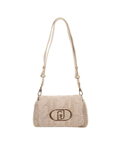 Liu •jo 'lapuffy' Crossbody Bag In Neutral