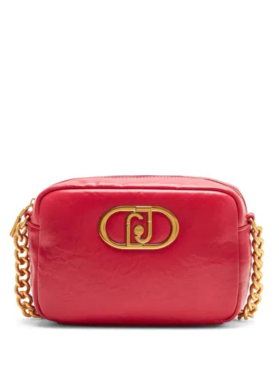 Liu •jo Lapuffy Crossbody Bag In Red