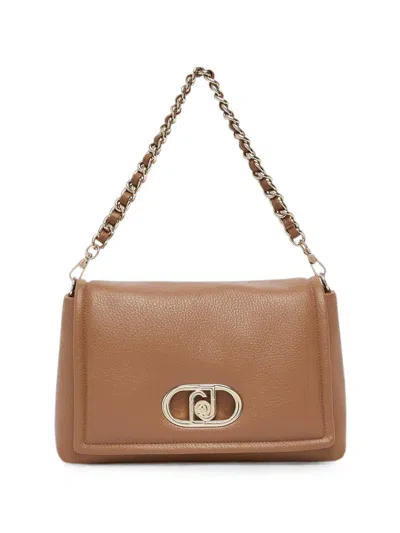 Liu •jo Lapuffy Large Bag In Brown