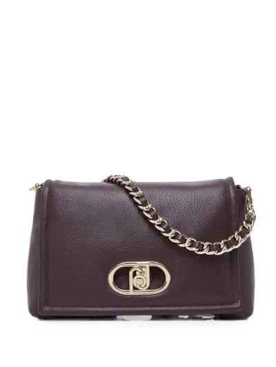 Liu •jo Lapuffy Large Bag In Purple