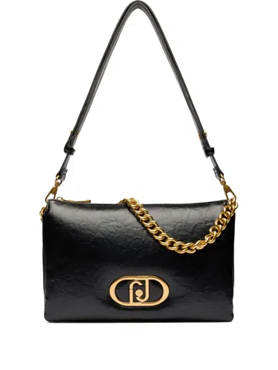 Liu •jo Lapuffy Shoulder Bag In Black