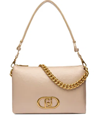 Liu •jo Lapuffy Shoulder Bag In Neutrals