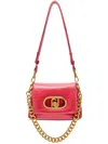 Liu •jo Lapuffy Shoulder Bag In Red