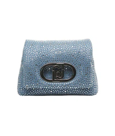Liu •jo Liu Jo Lapuffy' Shoulder Bag With Rhinestones