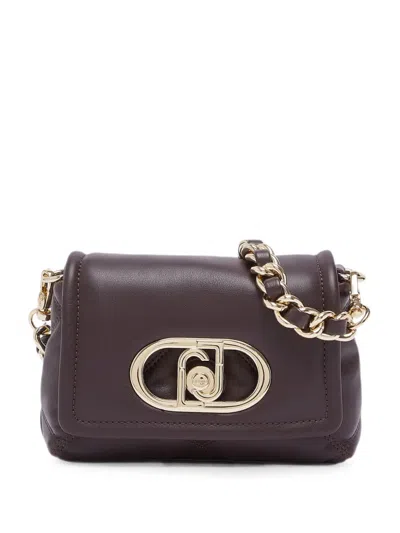 Liu •jo Lapuffy Small Bag In Purple