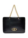 Liu •jo Lapuffy Tote Bag In Black