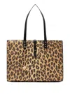 Liu •jo Large Animal-print Tote Bag In Neutral