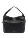 Liu •jo Large Logo-plaque Tote Bag In Black