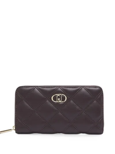 Liu •jo Large Quilted Purse In Blue