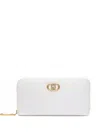 Liu •jo Large Zip-around Purse In White