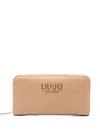 Liu •jo Large Zip-around Wallet In Brown