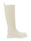 Liu •jo Liu Jo Leather Boot In White