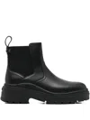 Liu •jo Leather Boots In Black