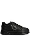 Liu •jo Leather Sneakers In Schwarz