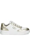 Liu •jo Leather Sneakers In White